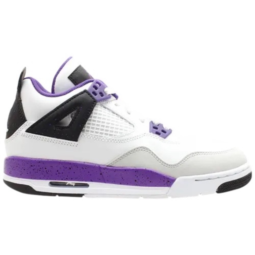 2012 Air Jordan 4 Retro GS Ultraviolet/White 7y Fits Women’s 8.5 RARE DEADSTOCK
